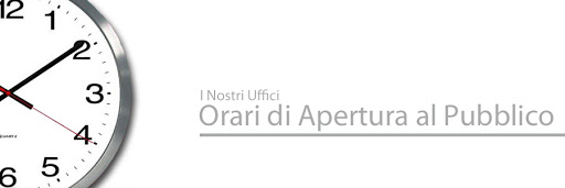 ORARI  SPORTELLO