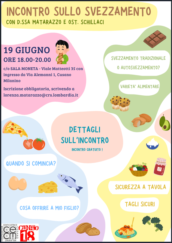 INCONTRO SULLO SVEZZAMENTO