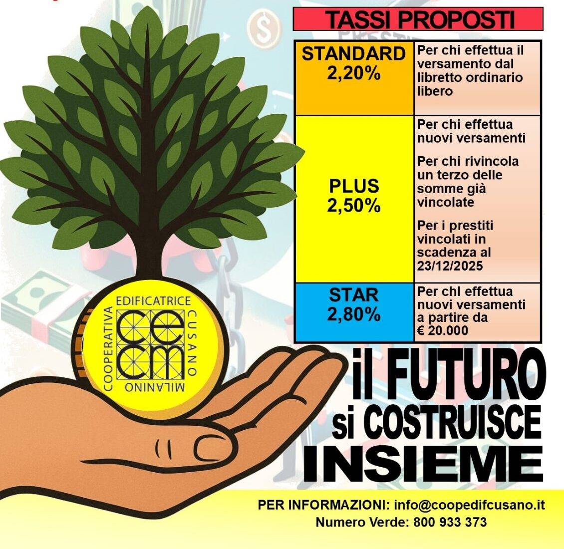 12° Emissione Prestito Vincolato
